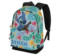 Disney Lilo y Stitch Guitar-Mochila HS FAN 2.2, Verde, 31 x 44 cm, Capacidad 24 L