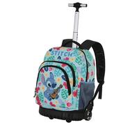 Disney Lilo y Stitch Guitar-Mochila Trolley GTS FAN, Verde, 32 x 47 cm, Capacidad 30 L