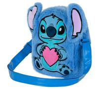 Disney lilo y stitch heart-bolso bandolera action plush, azul