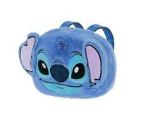 Disney Lilo y Stitch Heart-Mochila Plush Face, Azul