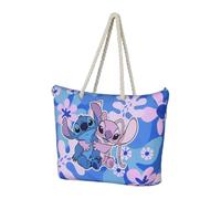 Disney Lilo y Stitch Hug-Bolsa de Playa Soleil, Rosa, 52 x 37 cm