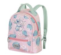 Disney Lilo y Stitch Hug-Mochila Heady Pequeña, Rosa, 22 x 25 cm, Capacidad 8 L