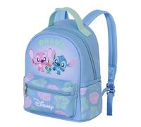 Disney Lilo y Stitch Jolly-Mochila Heady Pequeña, Azul, 22 x 25 cm, Capacidad 5 L