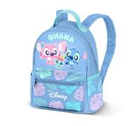 Disney Lilo y Stitch Jolly-Mochila Heady Pequeña, Azul, 22 x 25 cm, Capacidad 5 L