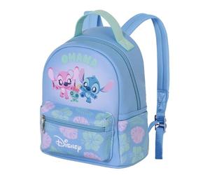 Disney Lilo y Stitch Jolly-Mochila Heady Pequeña, Azul, 22 x 25 cm, Capacidad 5 L