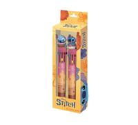Disney Lilo y Stitch Mix-Pack de 2 Bolígrafos 10 Colores, Amarillo, 9,5 x 23 cm