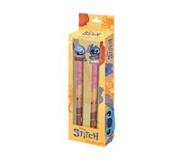 Disney Lilo y Stitch Mix-Pack de 2 Bolígrafos de Gel Borrables, Amarillo, 9,5 x 23 cm