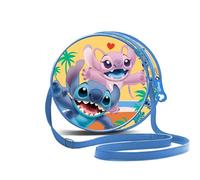 Disney, Bolso Redondo Unisex Kids, Azul Lilo y Stitch, One size