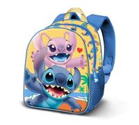 Disney Lilo y Stitch Ocean-Mochila Basic, Azul, 30 x 38 cm, Capacidad 13 L