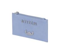Disney Tarjetero Lilo y Stitch Steel Slim Azul 14 x 8 cm