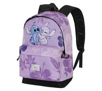 Disney Lilo y Stitch Stitch & Angel-Mochila HS FAN 2.0, Lila, 30 x 41 cm, Capacidad 22 L