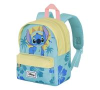 Disney Mochila preescolar Lilo y Stitch Sun Joy Azul 22 x 27 cm, capacidad 5 L