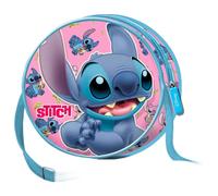 Disney lilo y stitch surprise-bolso redondo, azul, 18,5 x 18,5 cm