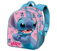 Disney lilo y stitch surprise-mochila 3d elite, azul, 25 x 30 cm, capa