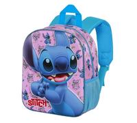 Disney Mochila 3D Lilo y Stitch Surprise Elite, Azul, 25 x 30 cm, 7 L