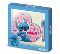 Disney lilo y stitch surprise-pack de diario corazón + bolígrafo de