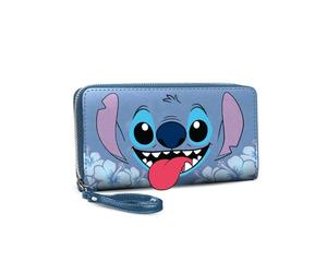 Disney Lilo y Stitch Tongue-Billetero Essential, Azul, 19 x 10 cm