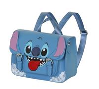 Disney Lilo y Stitch Tongue-Bolso-Mochila Satchel, Azul, 26 x 20 cm