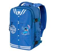 Disney Lilo y Stitch Varsity-Mochila Mercury 2.0 Viaje Cabina Avión 40x20x25cm, Azul, Capacidad 20 L