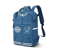 Disney Lilo y Stitch Varsity-Mochila Mercury 2.0 Viaje Cabina Avión 40x20x25cm, Azul, Capacidad 20 L