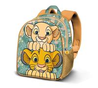 Disney El Rey León Lions-Mochila 3D Elite, Verde 25 x 30 cm, Capacidad 7 L