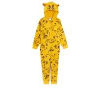 Disney Lion King Onesie niñas niños Simba Todo en uno niños Vestir niños Ropa de Dormir León cálido Polar Pjs