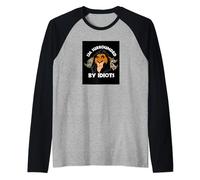 Disney Lion King Scar Surrounded by Idiots Camiseta Manga Raglan