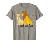 Disney Lion King Simba Nala Feel The Love Camiseta
