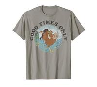 Disney Lion King Timon & Pumba Good Times Only Camiseta