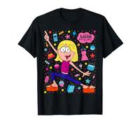 Disney Lizzie McGuire Cartoon Lizzie Daily Life Icon Collage Camiseta