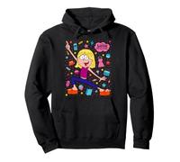 Disney Lizzie McGuire Cartoon Lizzie Daily Life Icon Collage Sudadera con Capucha