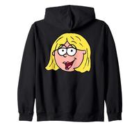 Disney Lizzie McGuire Cartoon Lizzie Iconic Big Face Logo Sudadera con Capucha