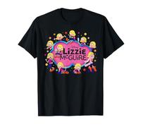 Disney Lizzie McGuire Cartoon Lizzie Multi-Poses and Logo Camiseta