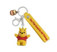Disney llavero winnie the pooh para niña, amarillo, talla única, ret
