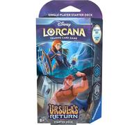 Disney Lorcana: El Regreso De Ursula - Starter Deck Mazzo Zafiro ENG