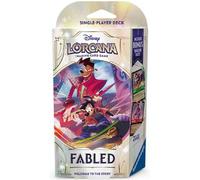 Disney Lorcana Fabled - Mazo de inicio Esmeralda / Rubí (inglés)