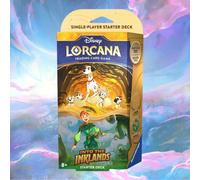 Disney Lorcana Into the Inklands - Sobre Inicial Color Ámbar y Esmeralda
