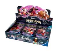 Disney Lorcana TCG Rise of the Floodborn Booster Box INGLÉS 2003 2593CM2 SELLADO