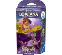 Disney Lorcana Ursulas Return Ámbar & Amatista Motor de Arranque Deck Inglés