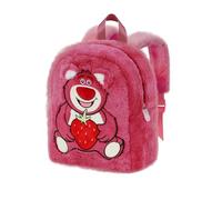 Disney Mochila de peluche Lotso Cariñoso Strawberry Rosa
