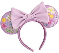 Disney Loungefly by Loungefly Headband Minnie Embroidered Flowers Costumes Items