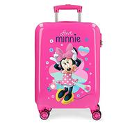 Trolley disney abs suitcase 55cm.4w. love minnie rosa Talla única