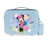 Disney Love Minnie Nececer Adaptable Azul 29x21x15 cms ABS