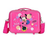 Disney Love Minnie Nececer Adaptable Rosa 29x21x15 cms ABS