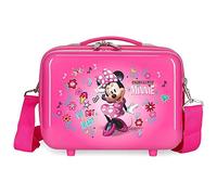 Disney Love Minnie Nececer Adaptable Rosa 29x21x15 cms ABS