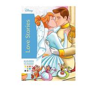 Disney Love stories - Kleuren op nummer voor volwassenen