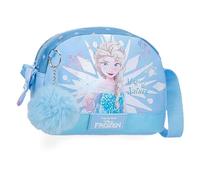 Disney Magic Ice Equipaje- Bolsa de Mensajero, Niñas, Azul