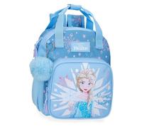 Disney Magic Ice Equipaje- Bolsa de Mensajero, Niñas, Azul