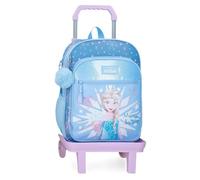 Disney Magic Ice Equipaje- Bolsa de Mensajero, Niñas, Azul