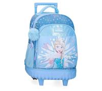 Disney Magic Ice Equipaje- Bolsa de Mensajero, Niñas, Azul